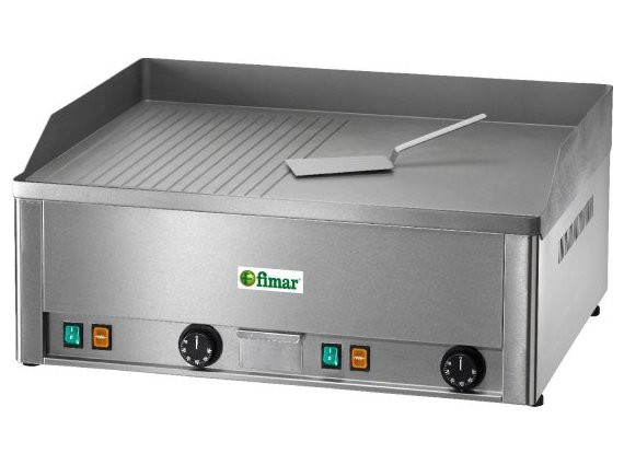 Fry Top elettrico Fimar da banco doppio liscio/rigato FRY2LR.